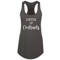 Coffee and contracts women's tank