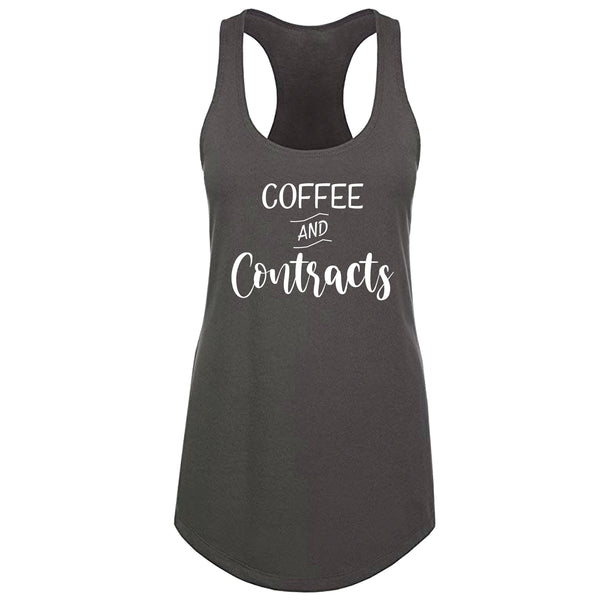Coffee and contracts women's tank