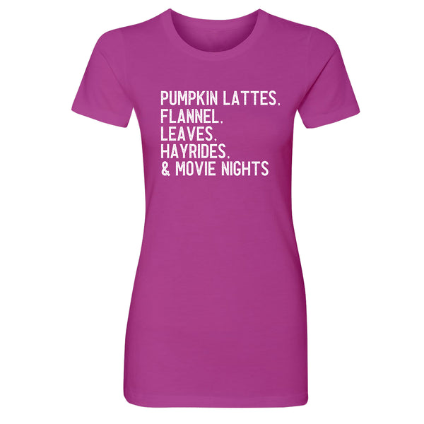 Pumpkin Lattes Women's T